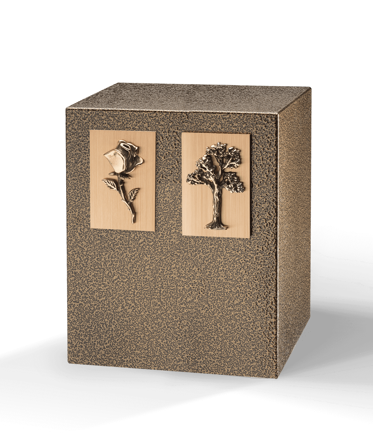 Zb 701b quietude double rose arbre brune