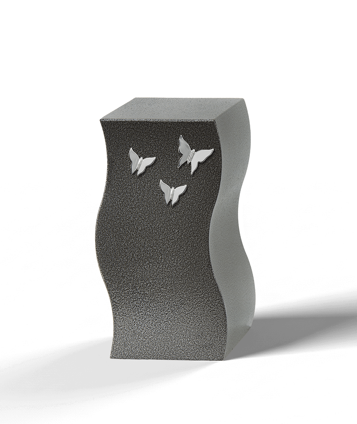 Zb 711 gris papillons trois papillons