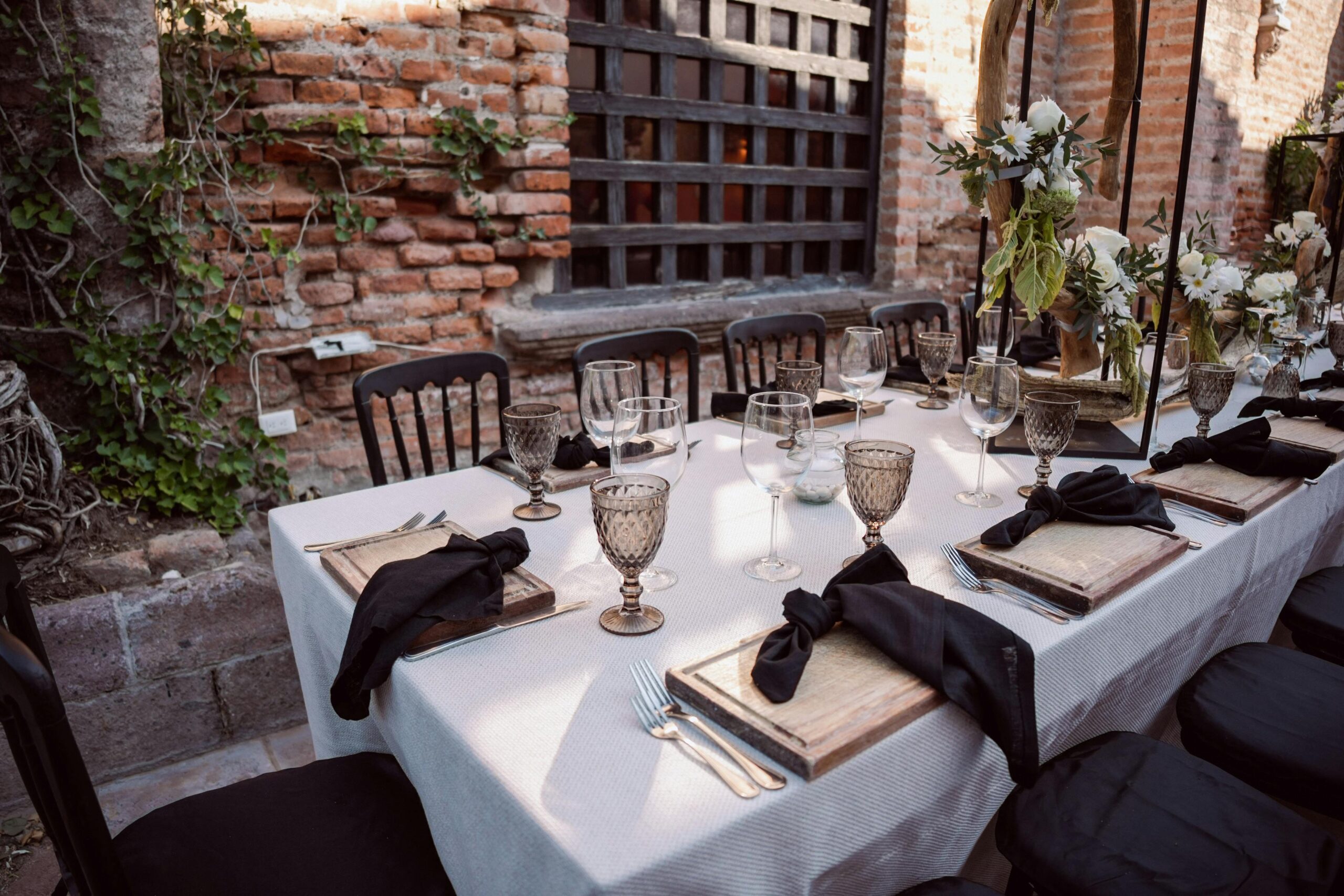 Catering service for a memorial reception